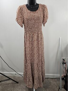 Kranda Rust & Cream Midi
